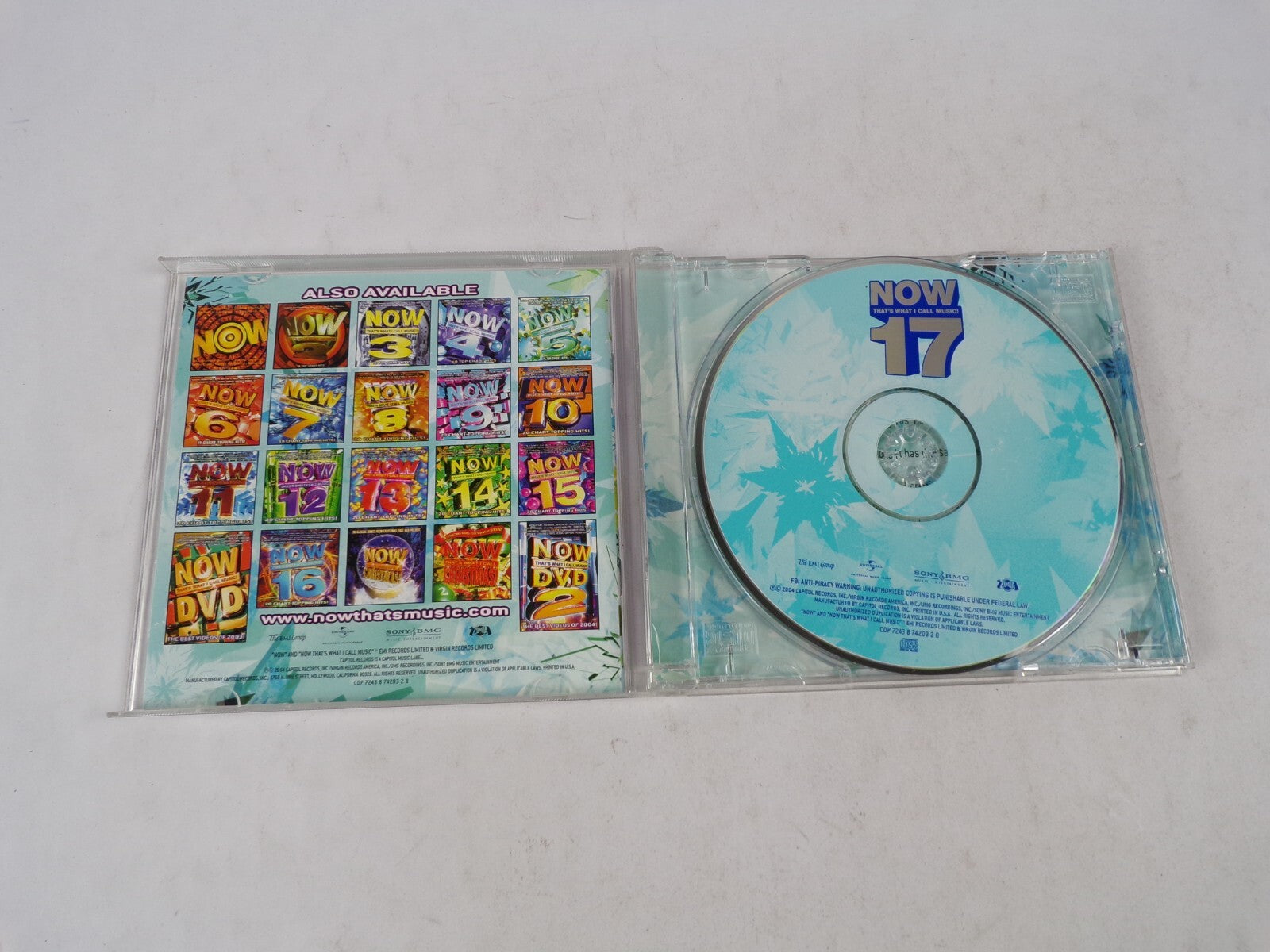 Now That's What I Call Music! Black Eyed Peas Terror Squad Ciara Houston CD#19