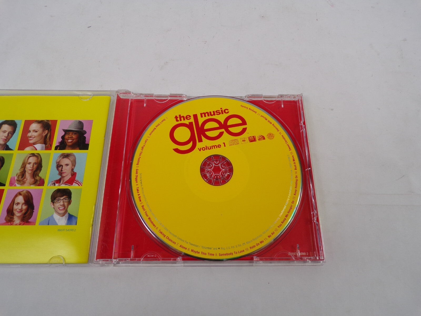 Glee The Music Volume 1 Dont Stop Believin Cant Fight This Feeling Gold CD#26