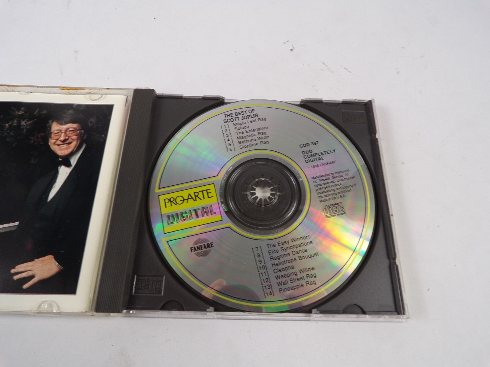 Over 65 Minutes Of Music Scott Joplin Greatest Hits The Easy Winners MapleCD#39