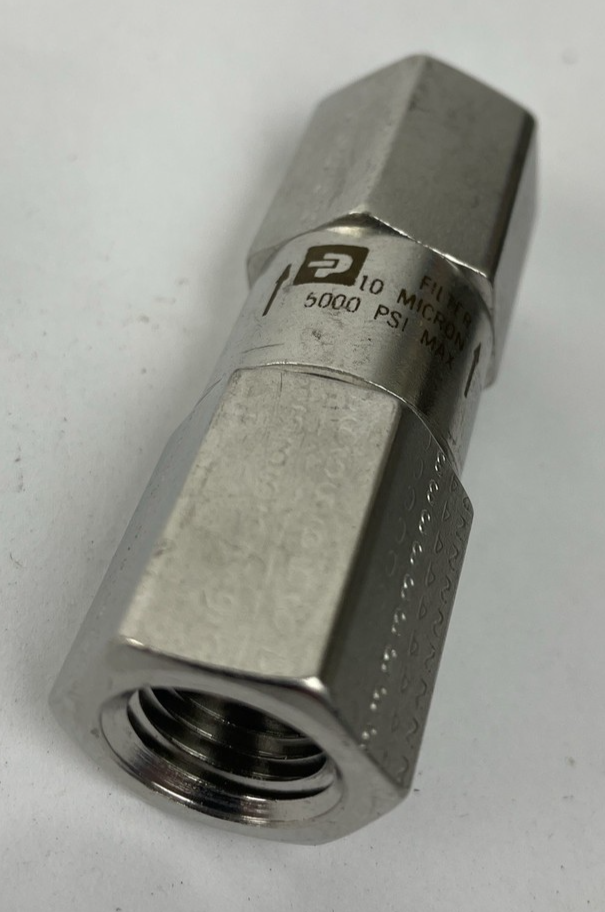 OEM Parker Filter Check Valve 243C 316 10 Micron 5000 MAX PSI