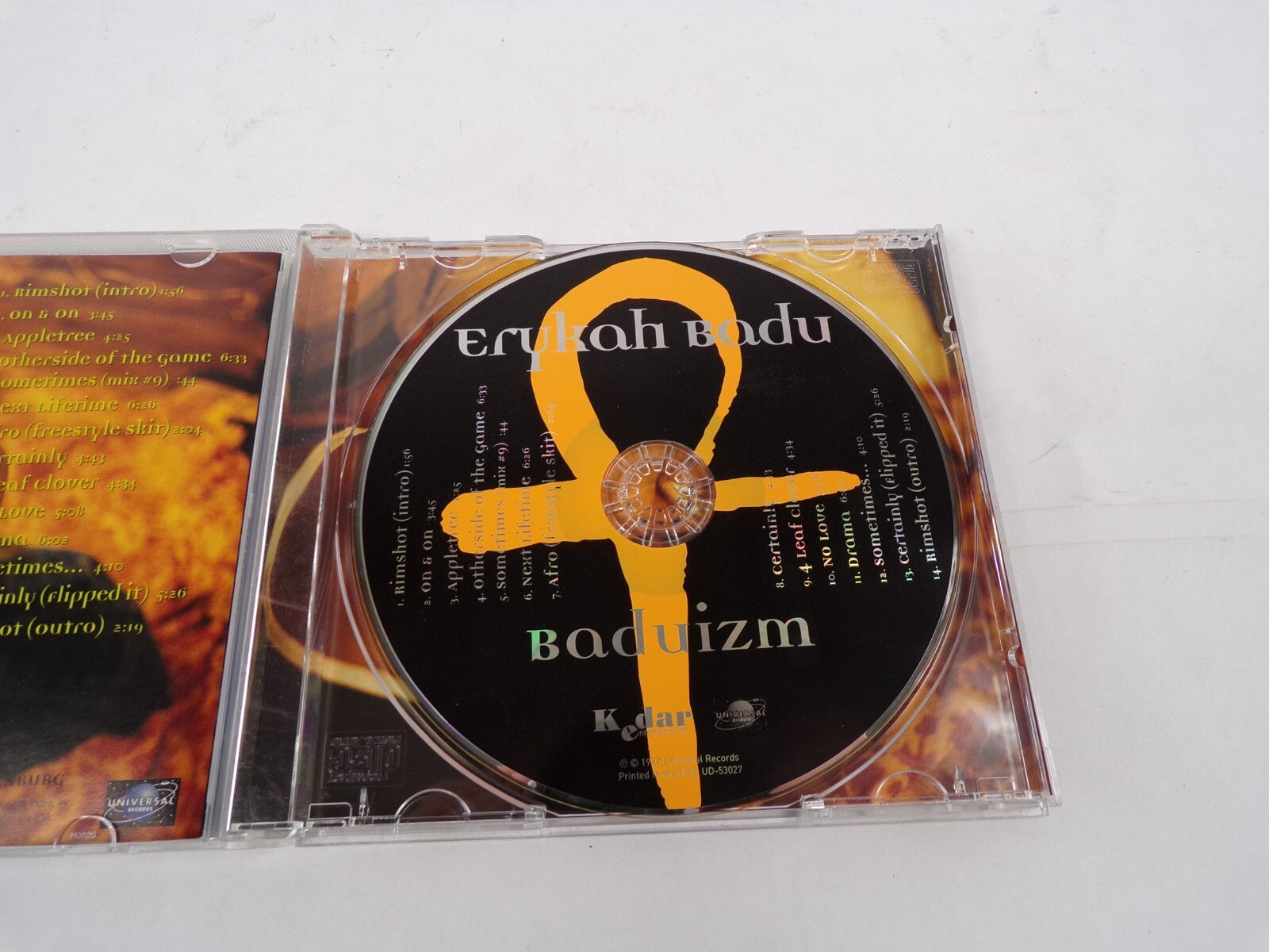 Erykah Badu Baduizm Rimshot On & On Appletree Sometimes Next Lifetime CD#26