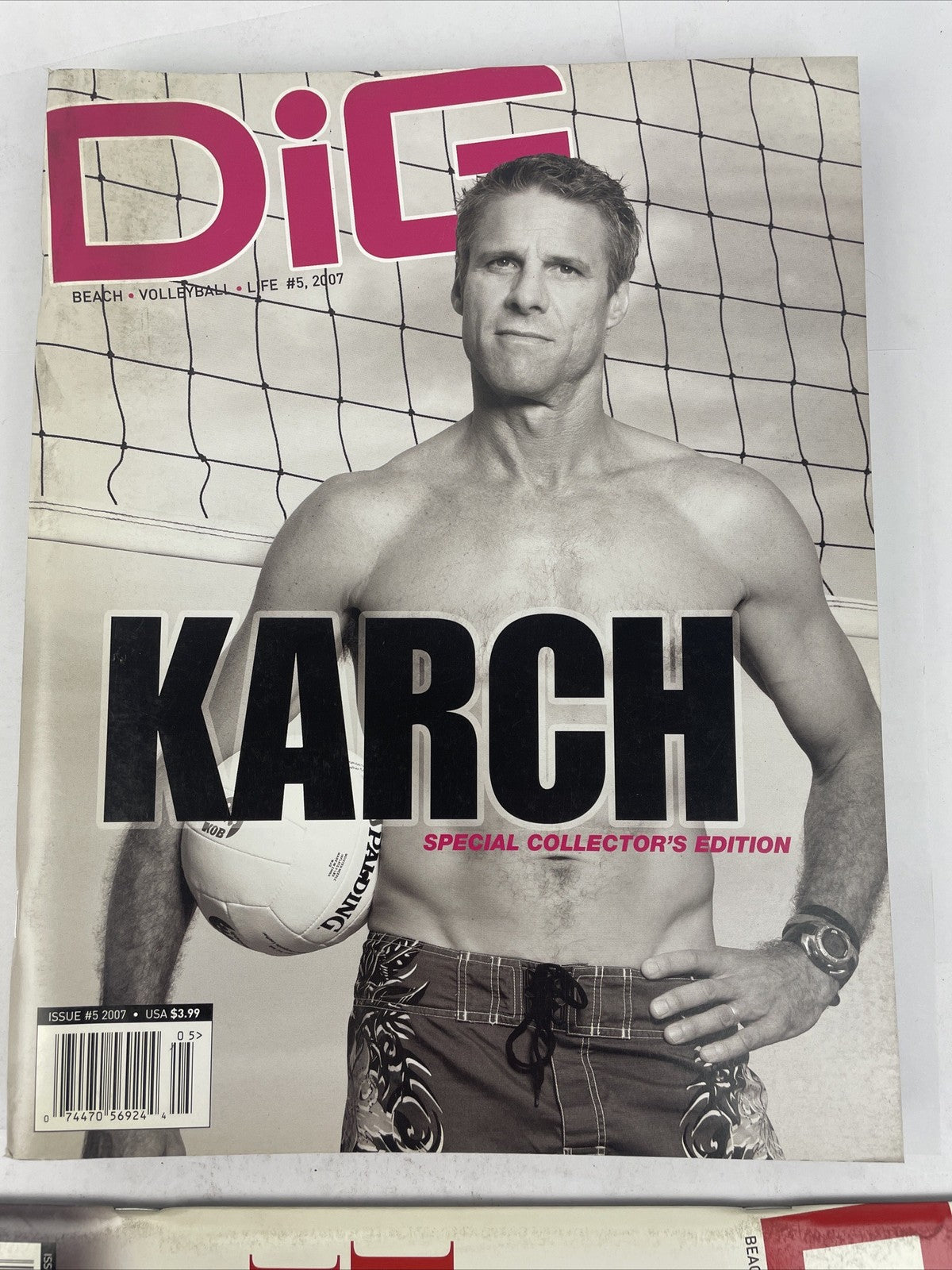 Lot Of 6 x 2007 " DiG " Beach Volleyball Life Magazine #1 - #6 Photo Issue