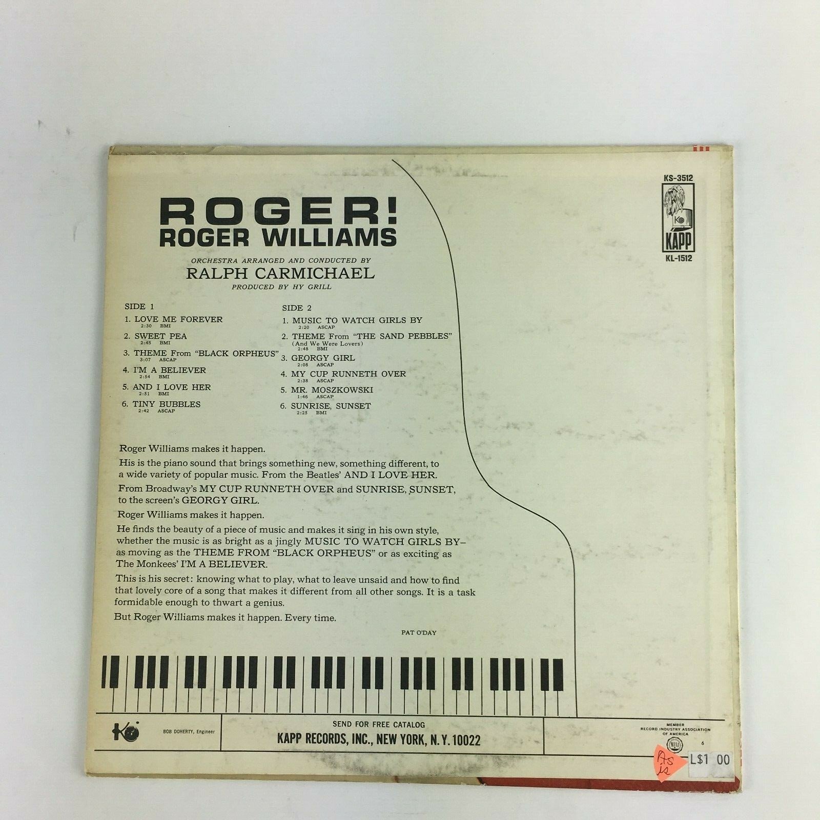 ROGER! ROGER WILLIAMS