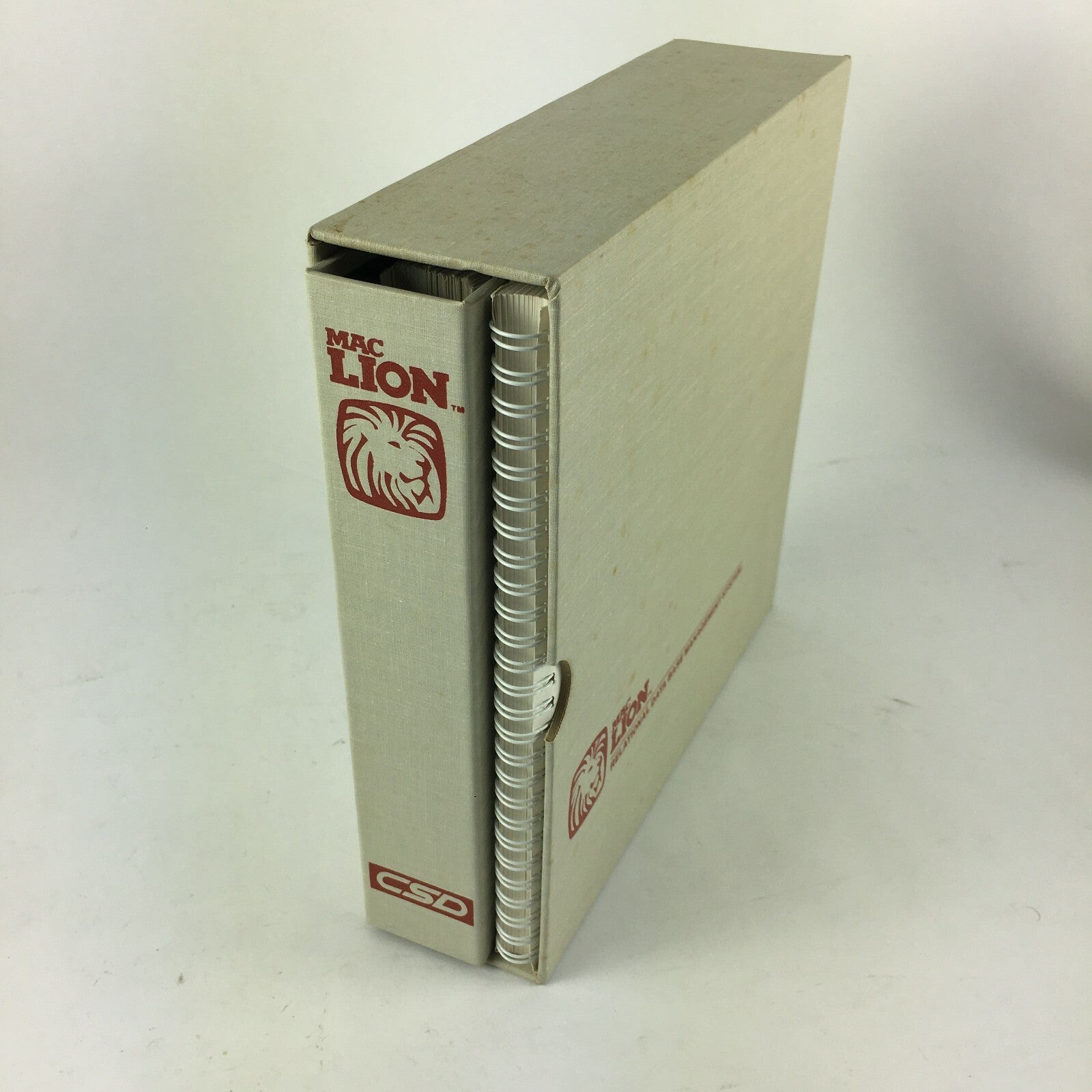 Mac Lion Relational Data Base Management System For the Macintosh Business User