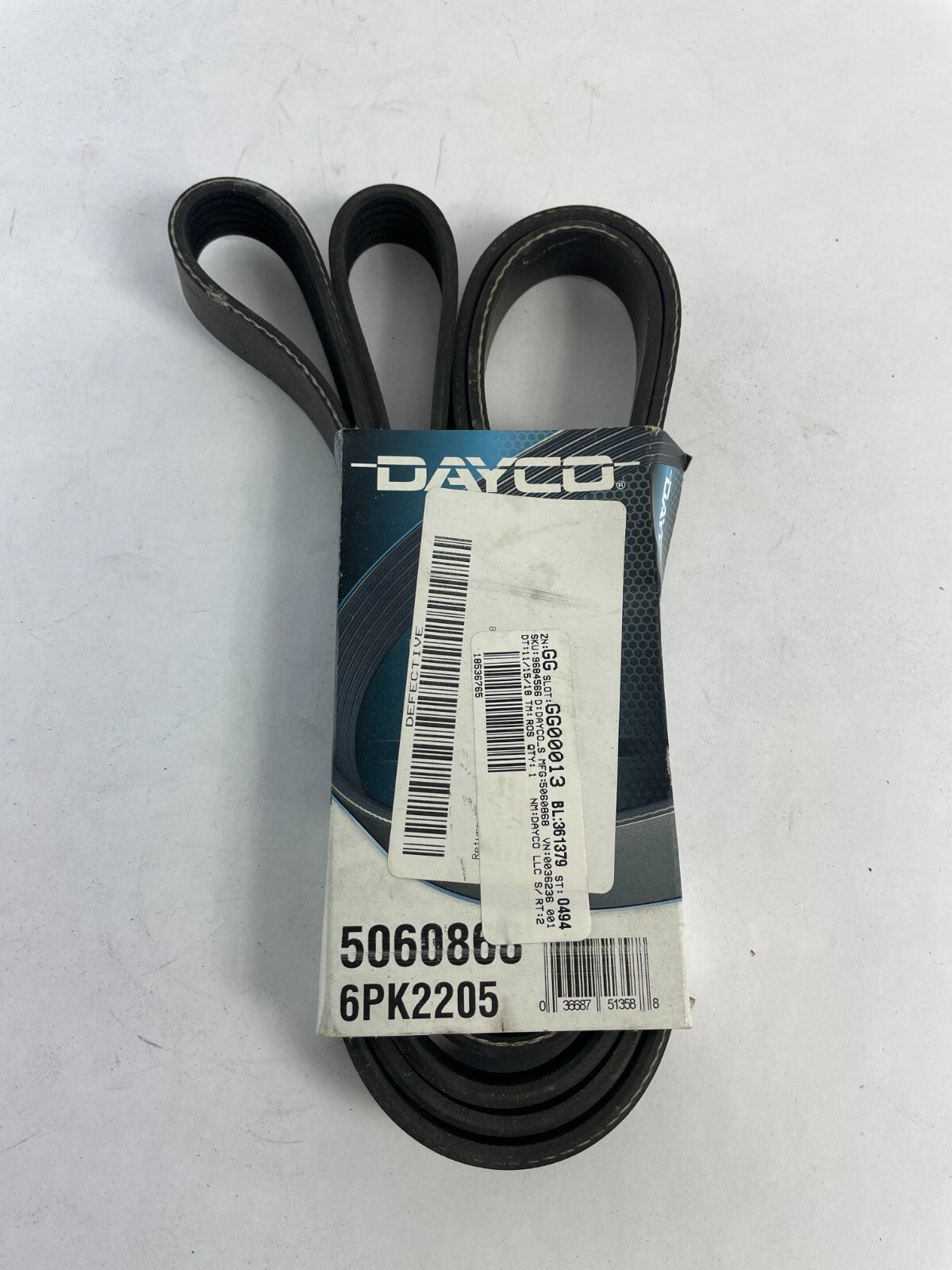 OEM Dayco Drive Rite 5060868 6PK2205 Check Belt Tensioner A10