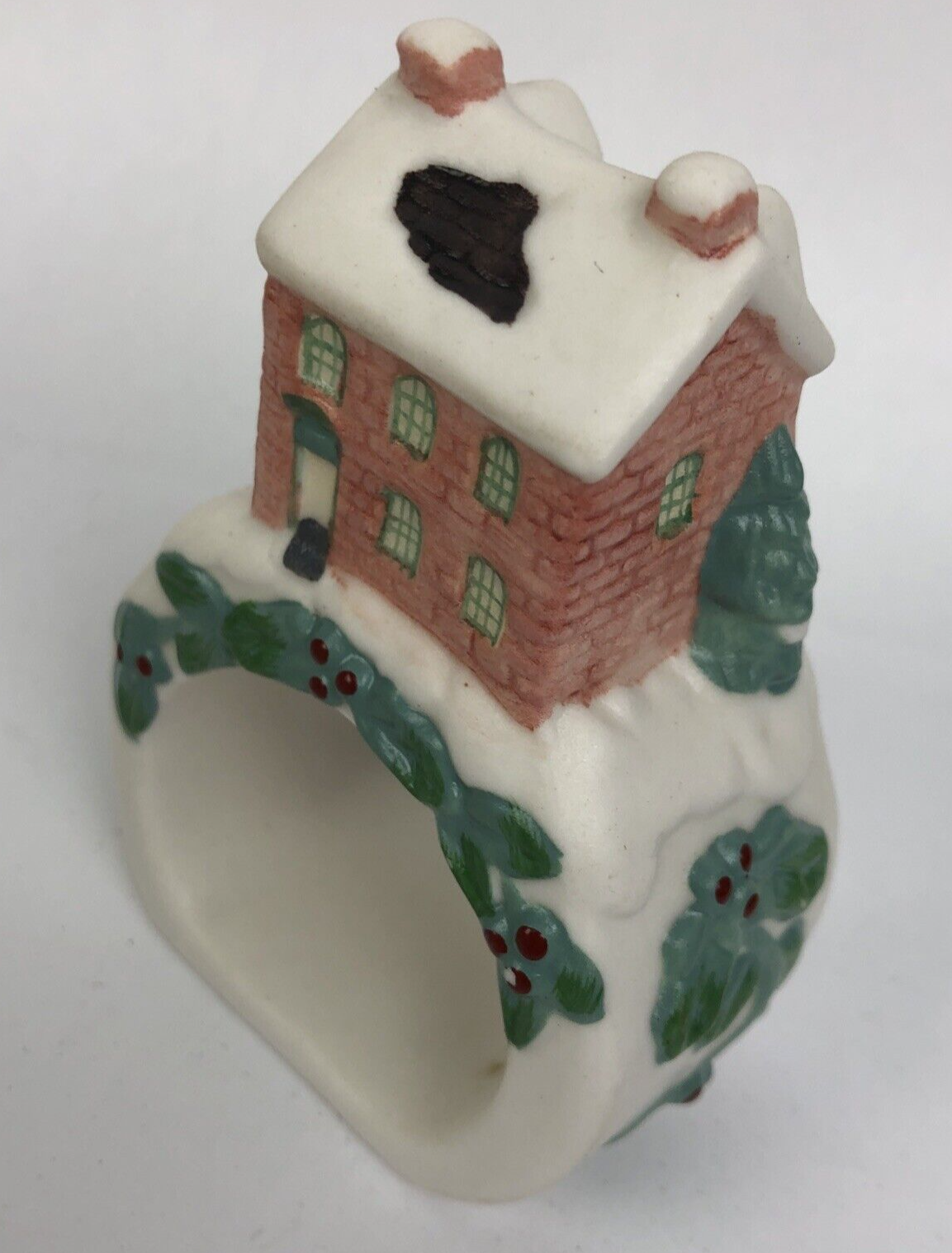 PFALTZGRAFF Holiday Season Set of 8 Napkin / Serviette Rings Christmas Winter
