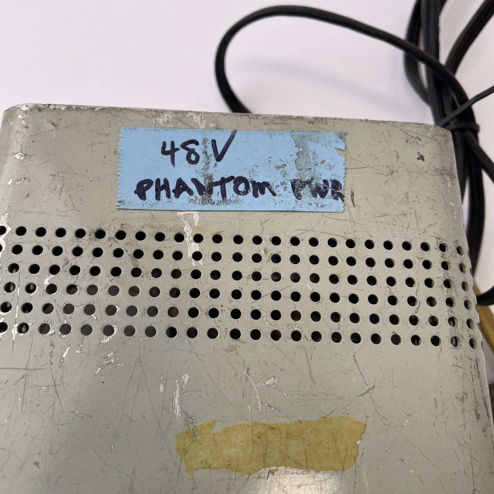 Vintage Switchcraft XLR 3 Pin - 4 Channel 48V Phantom Power Supply 48 Volts
