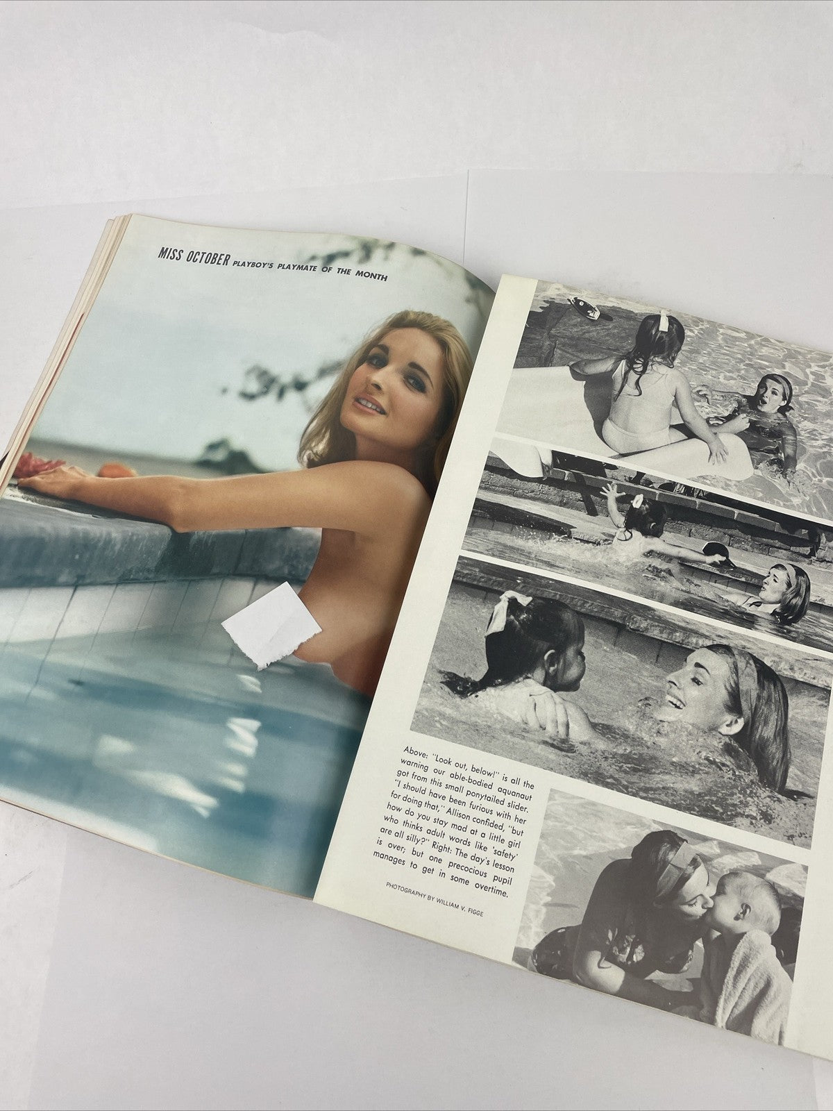 Playboy Mag October 1965 | Playmate Allison Parks, Miami Bunnies, Denueve Wave
