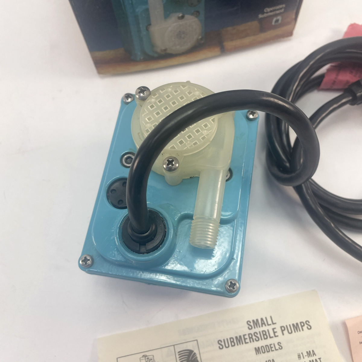 Little Giant Pump 521204 Recirculating Stationary Fountain Pump 1-MA 170GPH  VGC