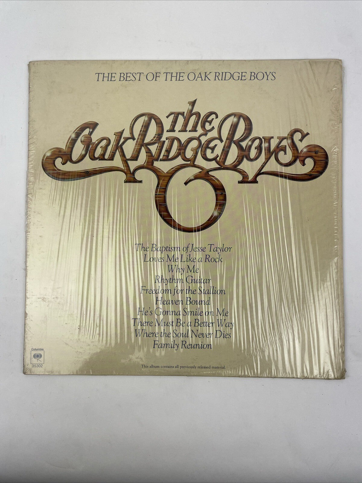 The Oak Ridge Boys "The Best of" 1978 Country / Gospel LP Vinyl Record Columbia