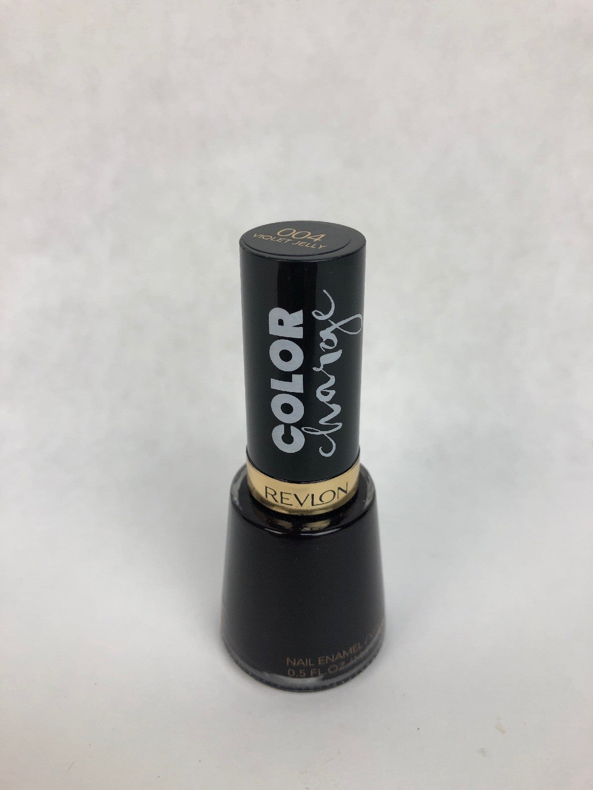 Revlon Color Charge Nail Enamel Polish .5 oz #004 VIOLET JELLY very deep FSTSHP