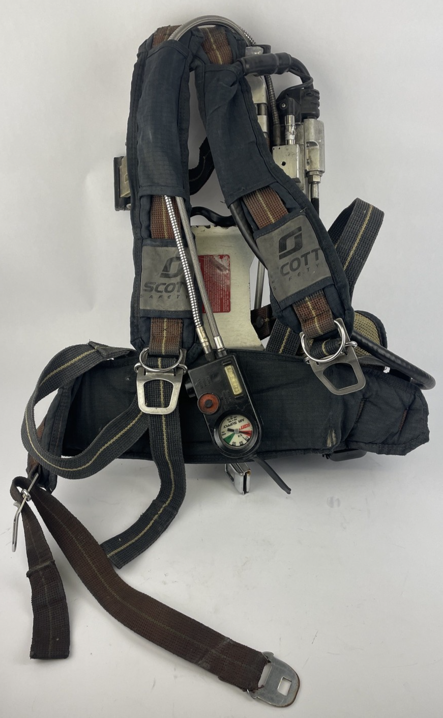 SCOTT SAFETY 4.5 4500 SCBA Air Pack Harness EZ-Flow Air Pak Plus with Sensor   f