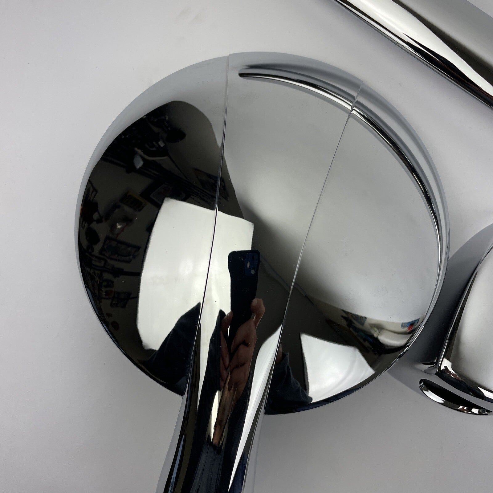 AQUABRASS 20632 Wall Mounted Hand Held 3 function Shower Head Polished Chrome