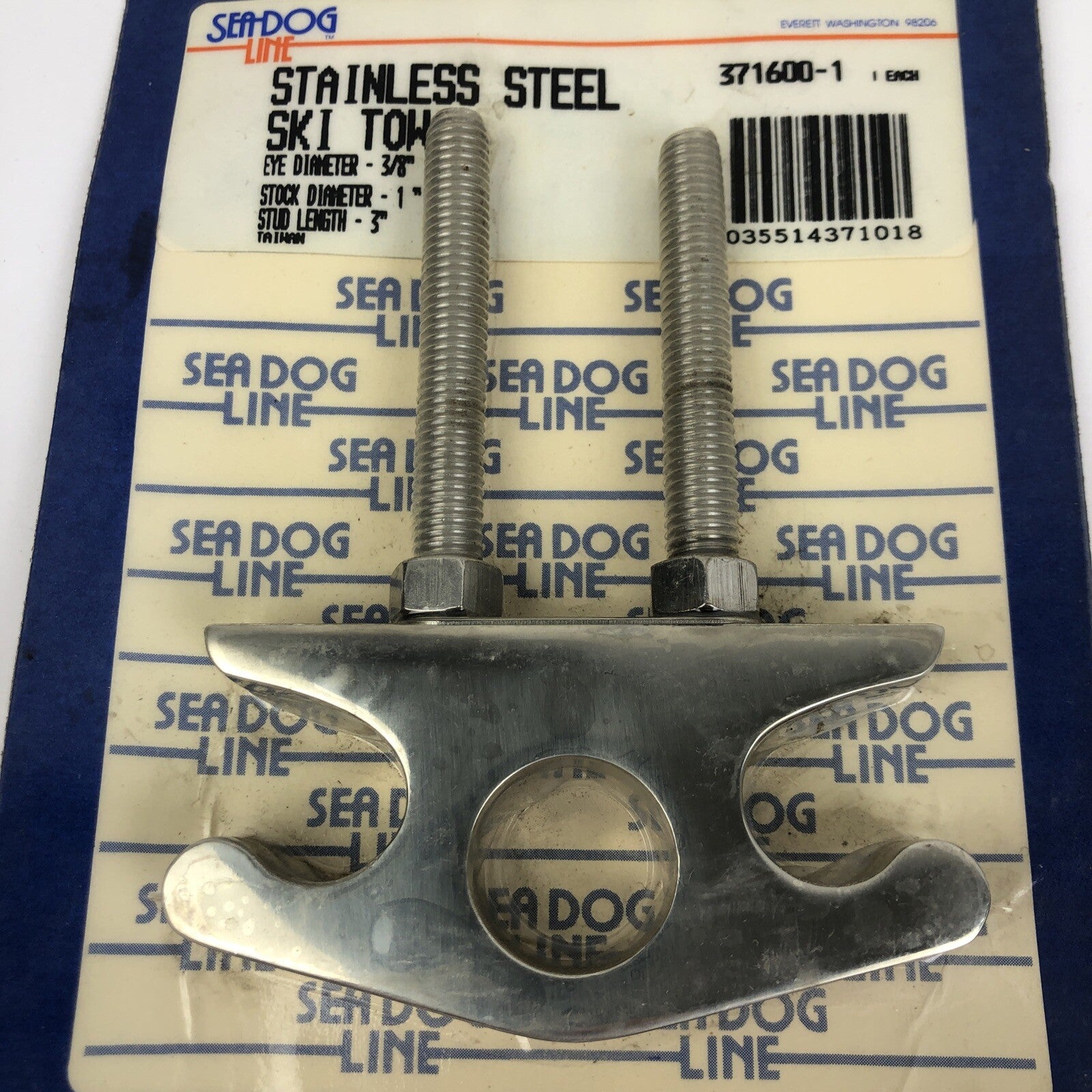 Seadog Line Stainless Steel Ski Tow Water Skiing Wake Board 371600-1 NOS LOOK