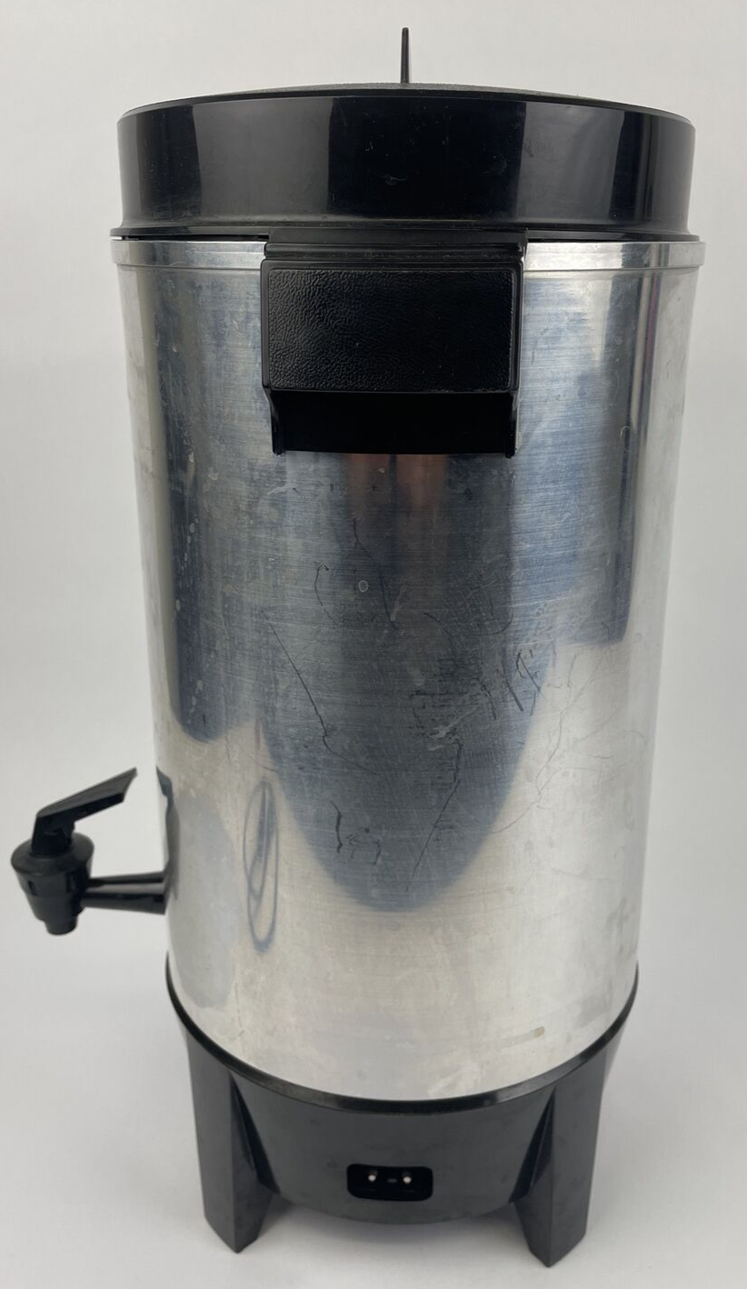 West Bend Coffee Percolator - 12-42 Cup - Party Perk - Large Capacity - 58002