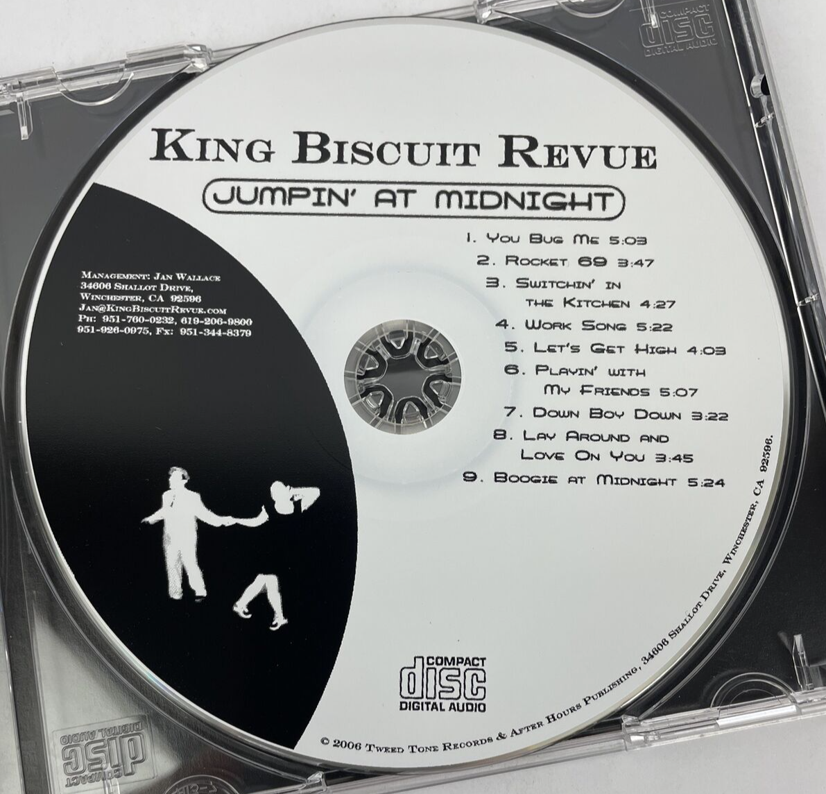 Jumpin' at Midnight by King Biscuit Revue  Digital Audio CD | 2006 Tweed Tone JK