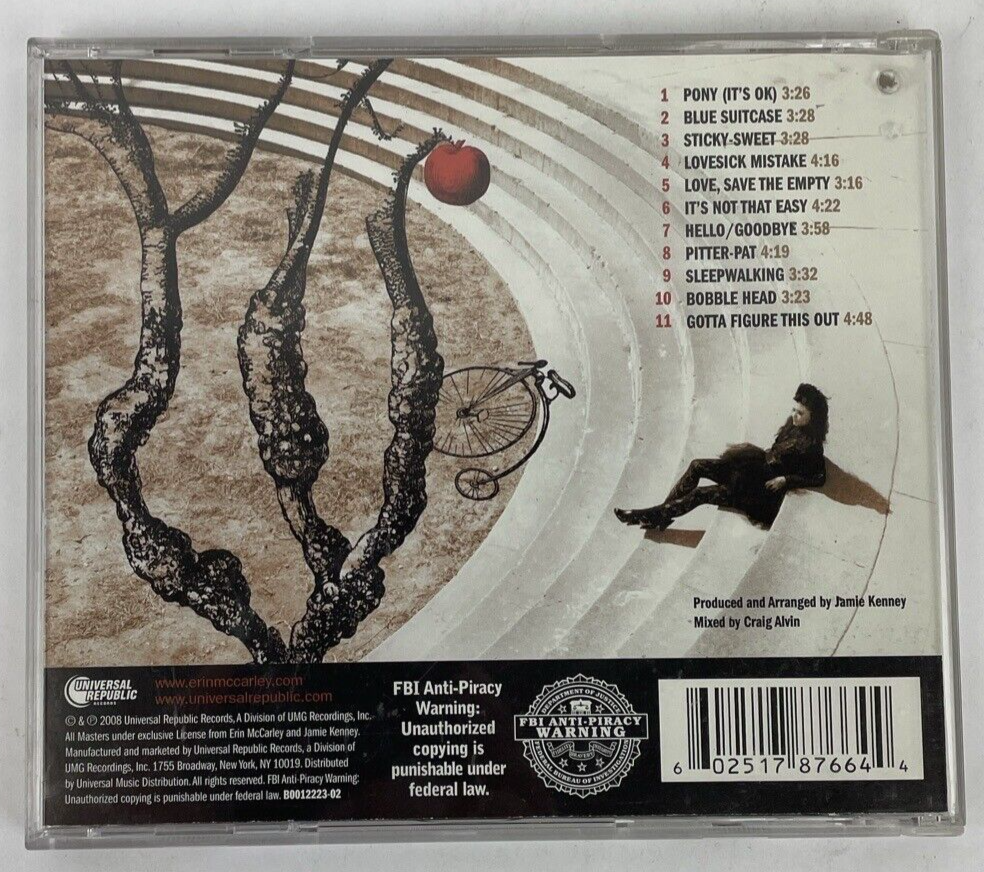 Love, Save the Empty by Erin McCarley (CD, Feb-2009, Universal Republic) M