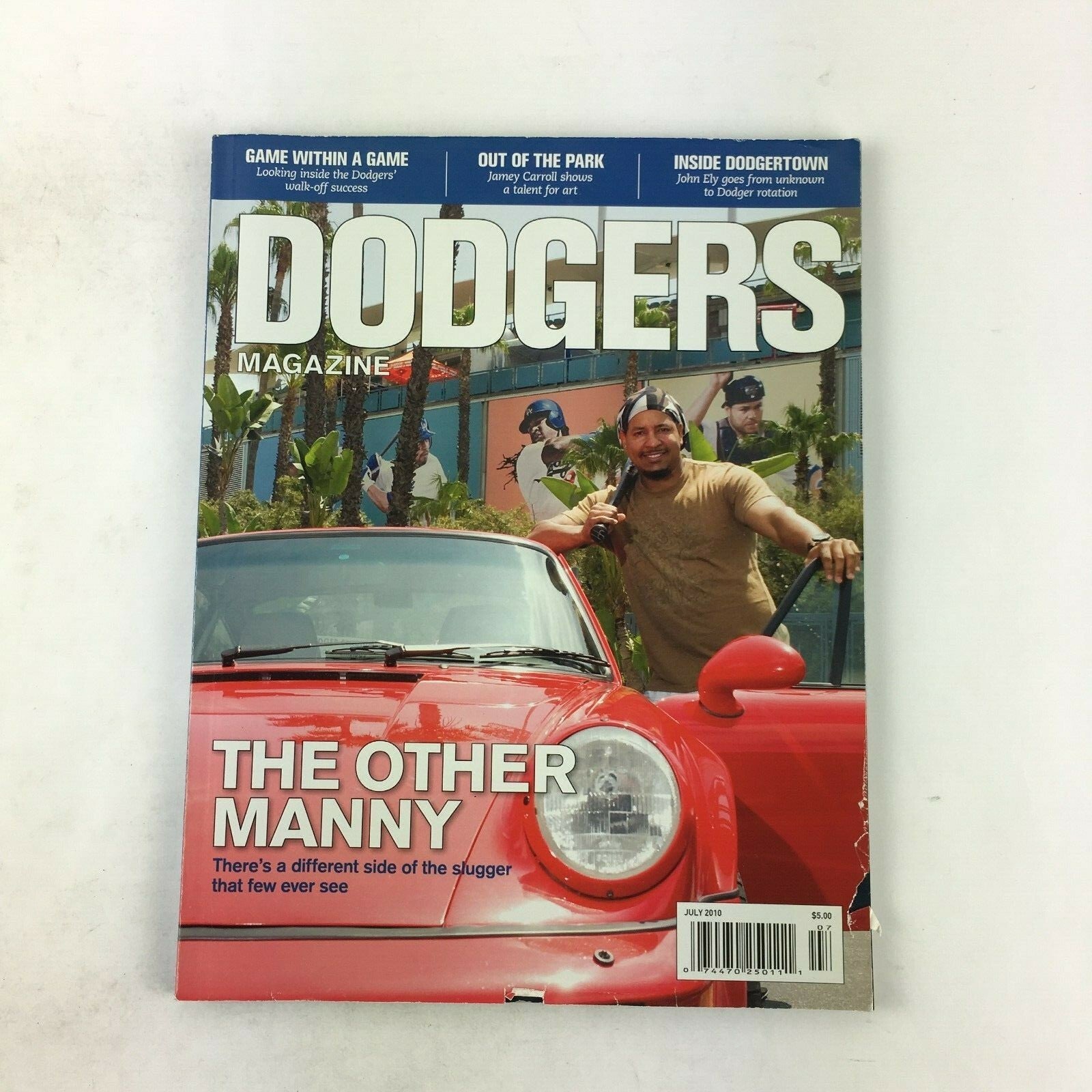 July 2010 Dodgers Magazine The Other Manny Game within a Game Out of the Park