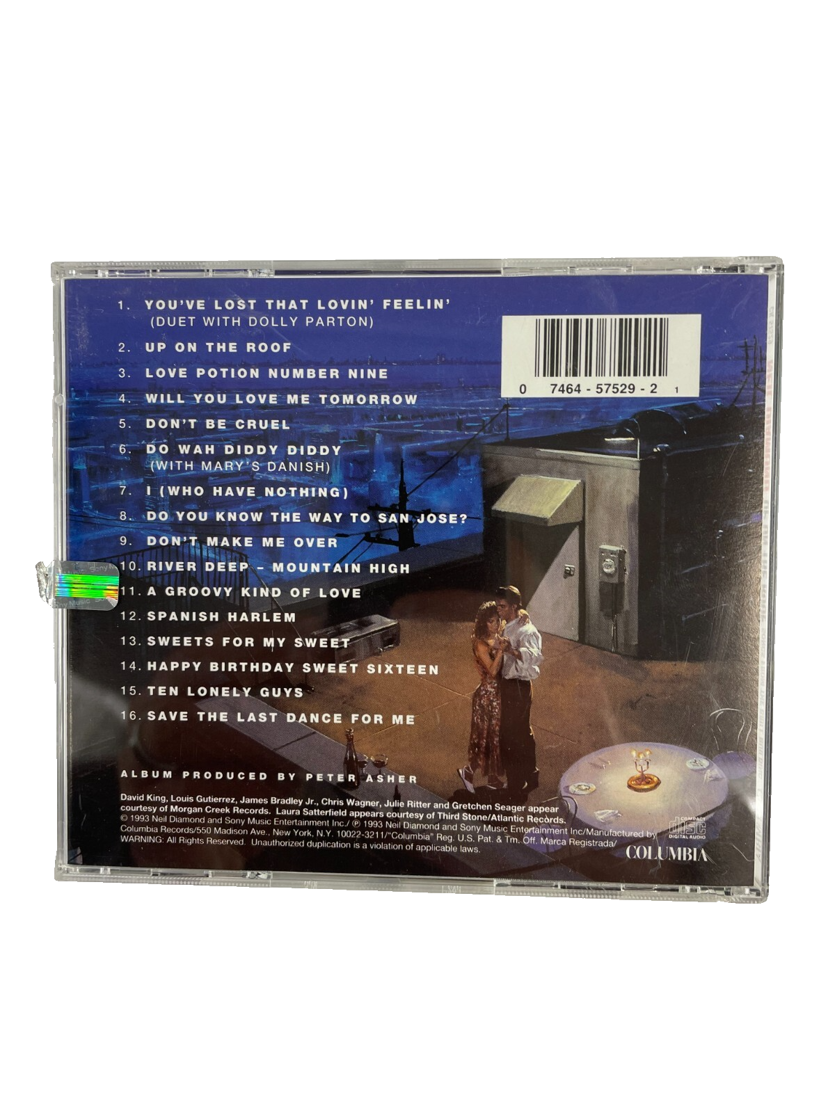 Neil Diamond Up On The Roof Up On The Roof Love Potion Number Nine CD#37