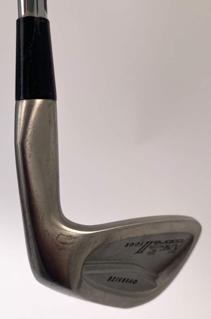 King Cobra II Oversize Tour Single 9 Iron Steel S Flex Bump Shaft Corded Grip RH