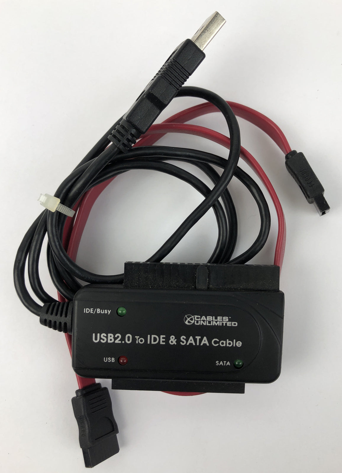 Cables Unlimited USB-2110 USB 2.0 to IDE and SATA Adapter Cable - Free Shipping