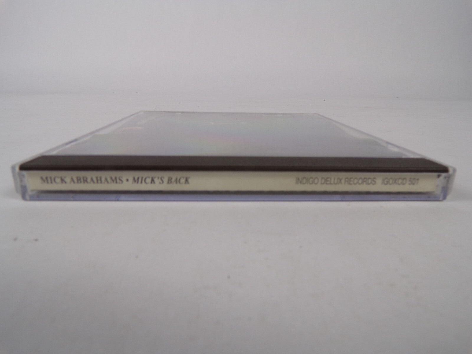 Mick Abrahams Mick's Back Indigo Delux Records CD #19