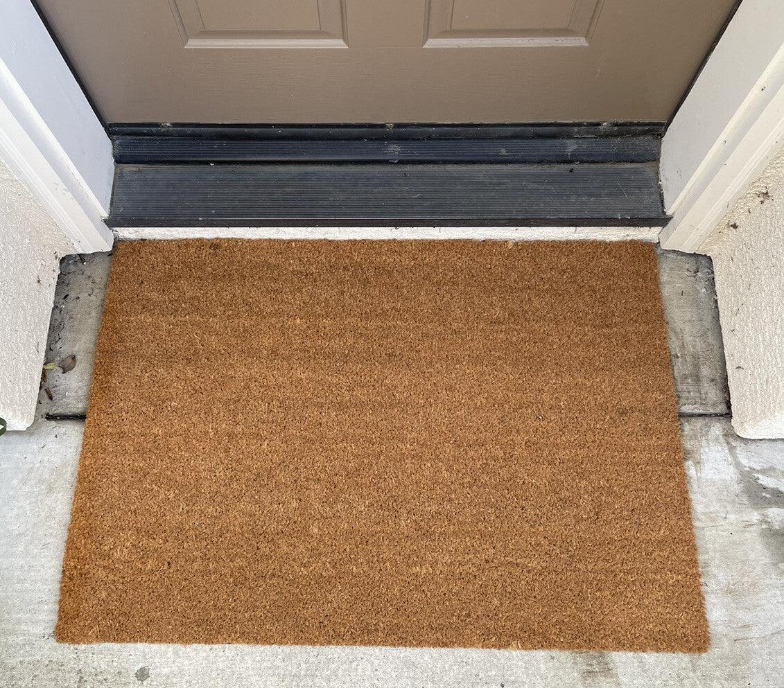 Trafficmaster Natural Coir Doormat Door Mat with PVC Backing 24" x 36" FREE SHIP