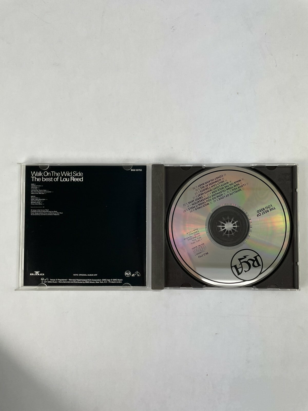 Walk On The Wild Side The Best of Lou Reed CD Q3