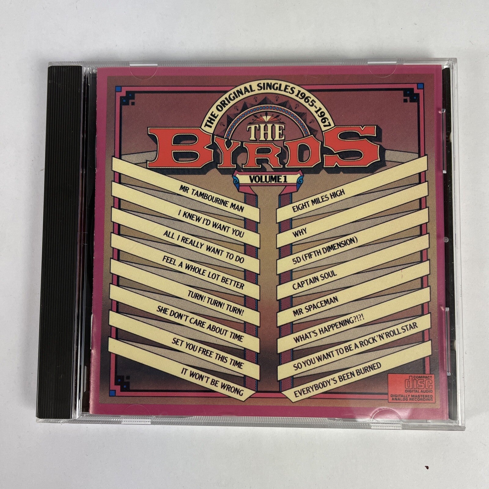 The Byrds - Original Singles 1965-1967/ Volume 1 CD  #18 
