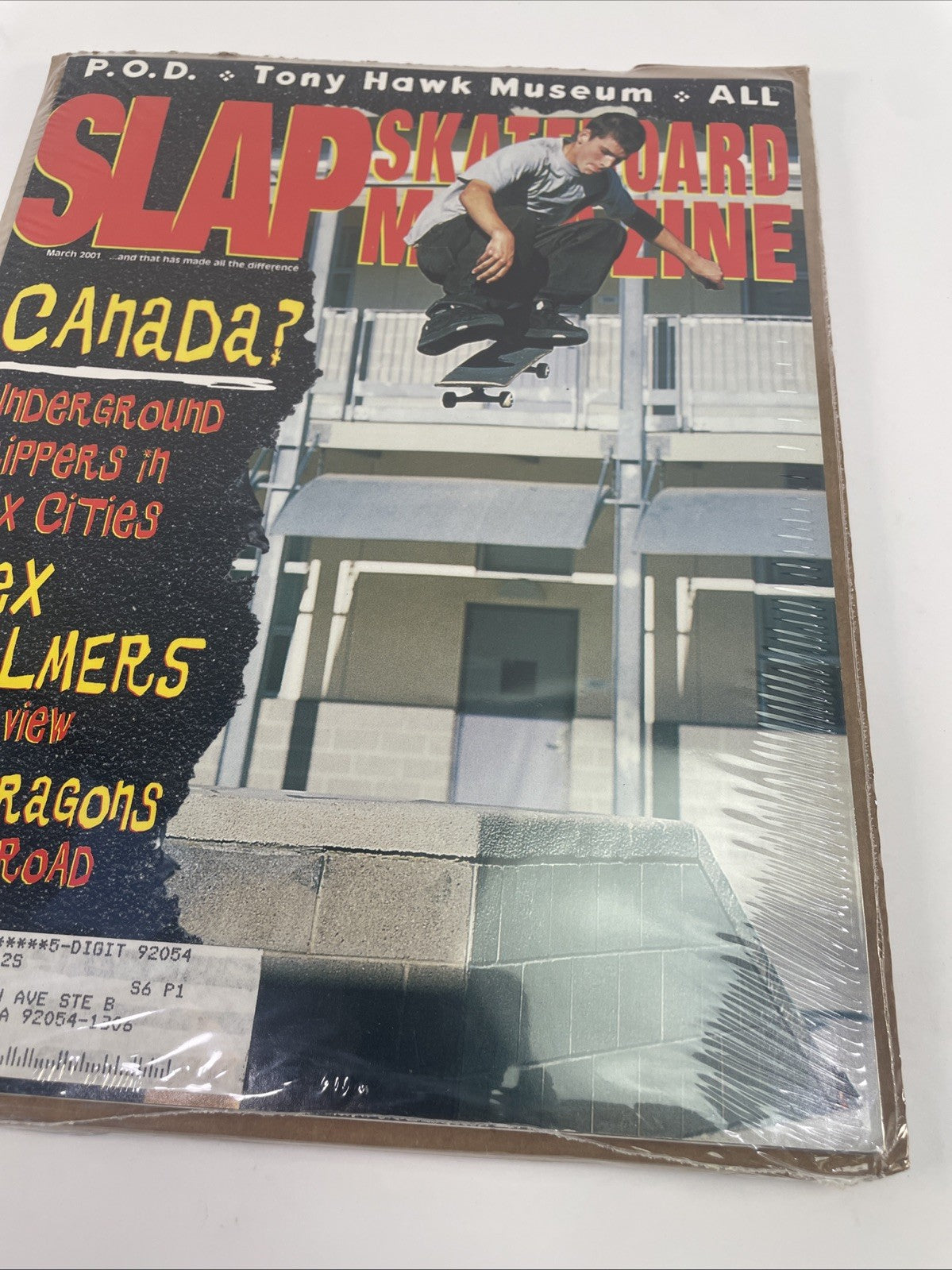 Slap Skateboard Magazine Mark Appleyard Cover March 2001 Rare Vintage Skate Mag