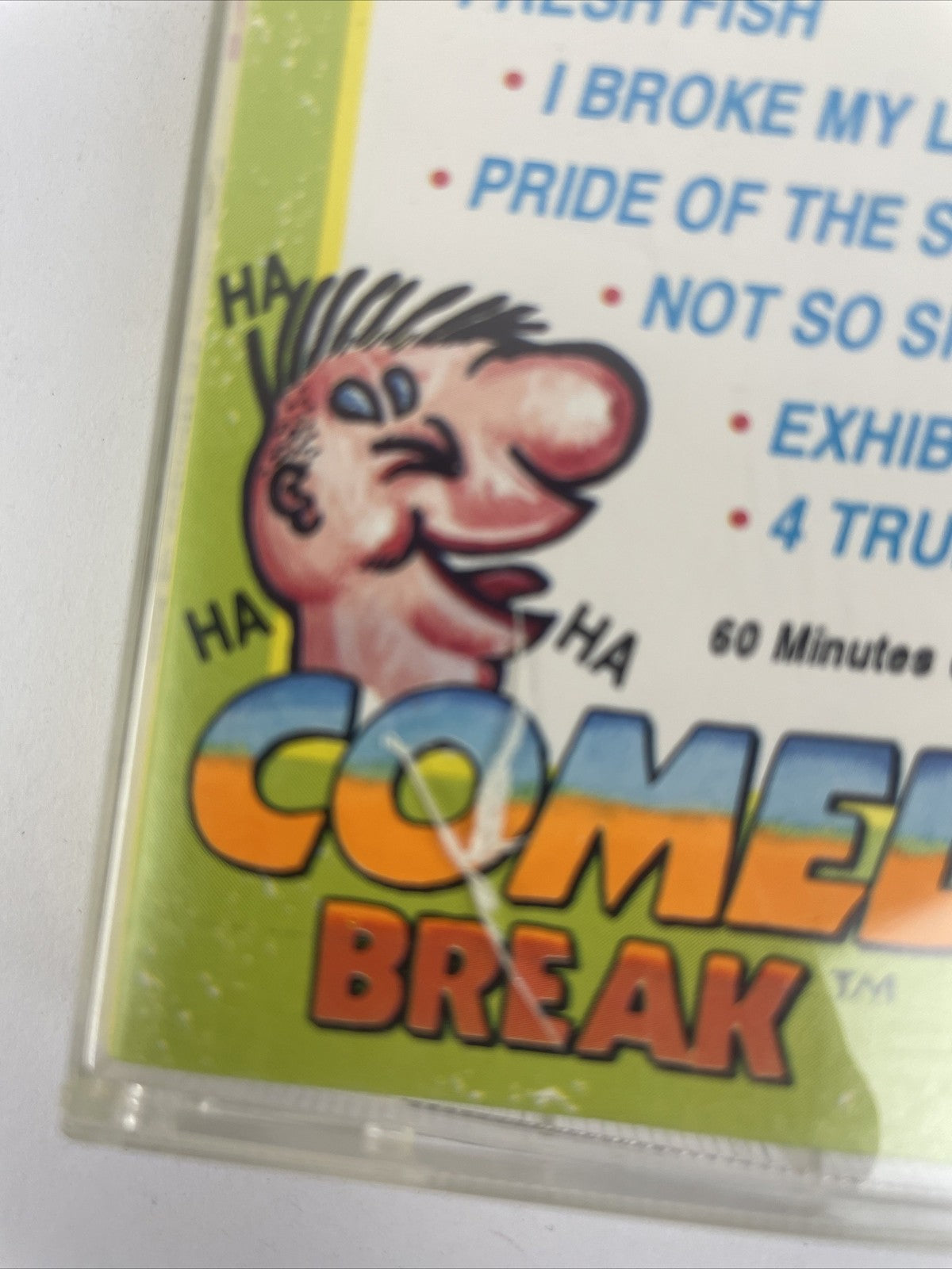 COMEDY BREAK Volume IV 4 Cassette 1991 Tape VINTAGE 60 Minutes Of Fun CLASSIC
