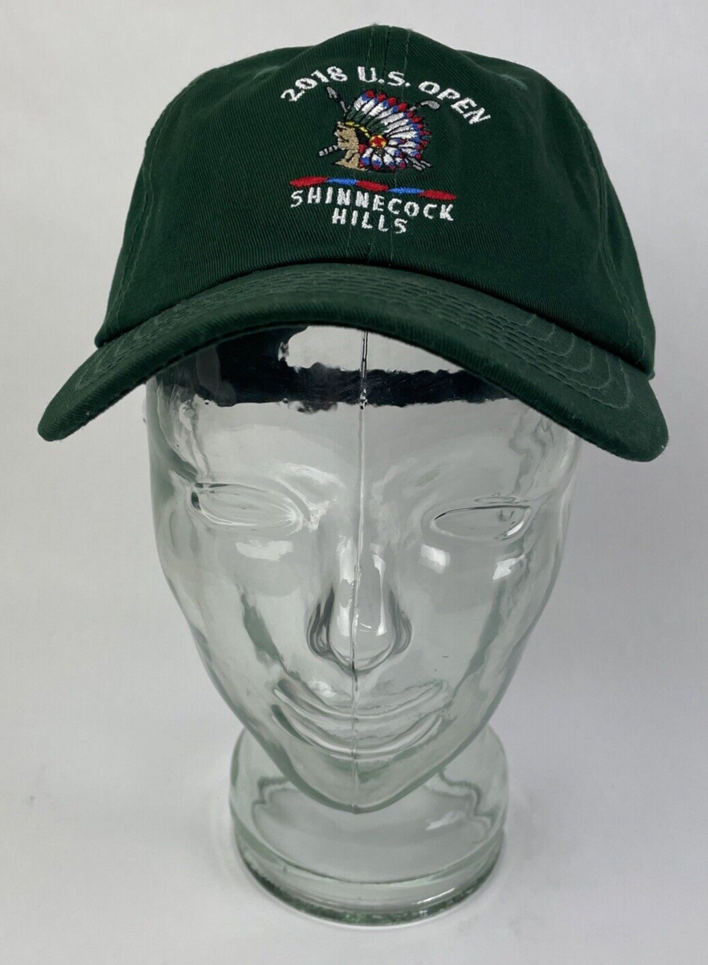 2 x Open Golf Hat 2018 Shinnecock Hills 2015 Chambers Bay USGA Member Adj Strap