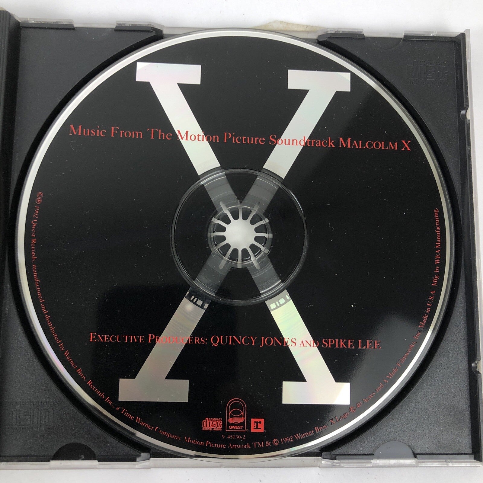Malcolm X - Music From The Motion. Picture Soundtrack, CD 1992  *VGC*