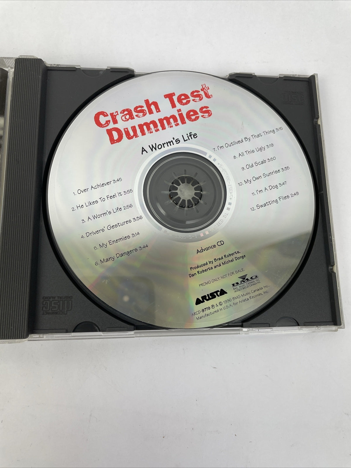 Crash Test Dummies CD Lot of 3 Give Yourself A Hand & A Worm's Life God Shuffled