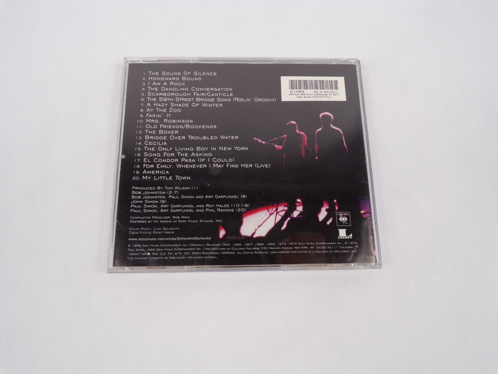 The Best Of Simon & Garfunkel The Sound Or Silence Homeward Bound Iam A CD#63