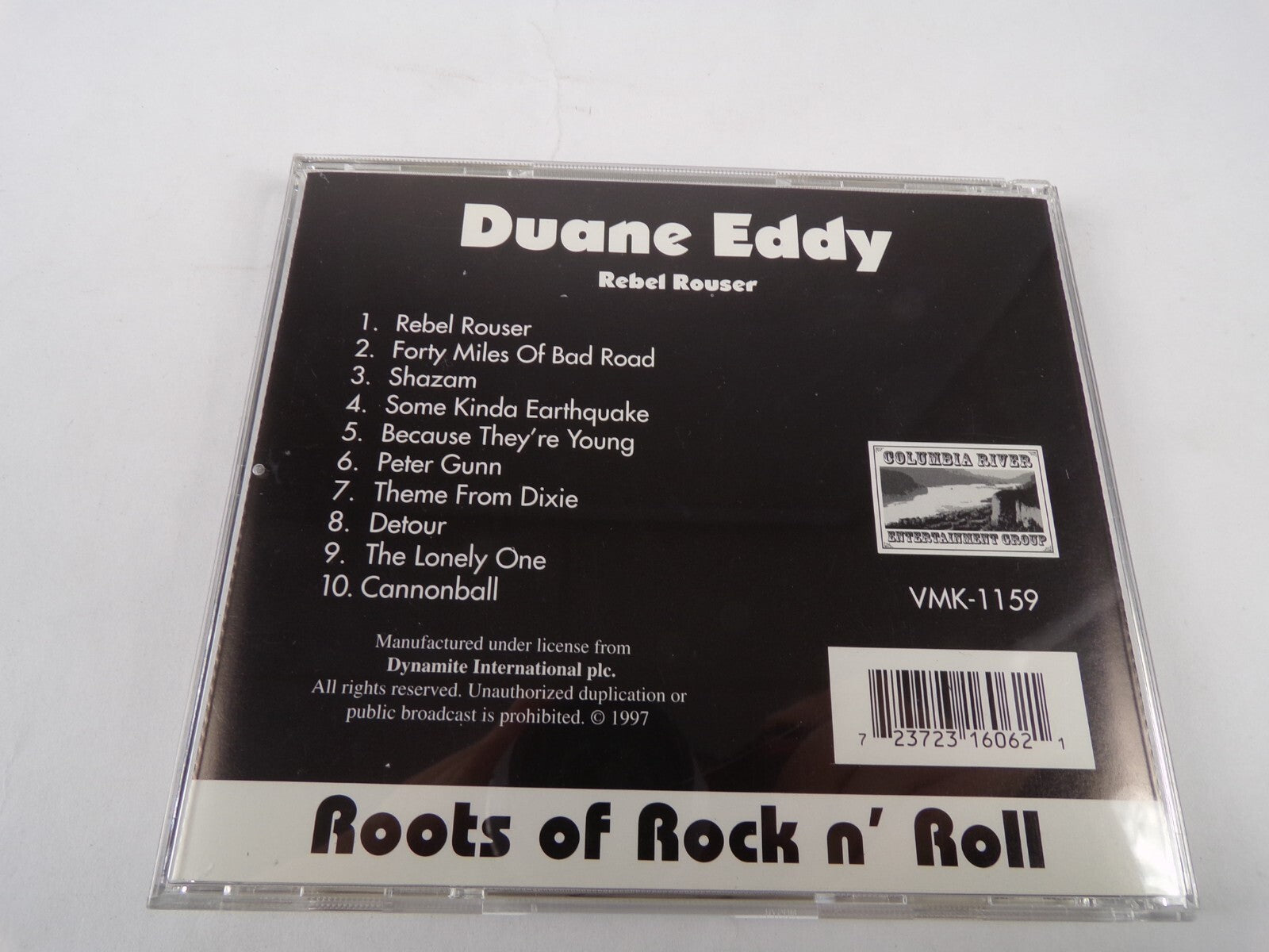 Duane Eddy Rebel Rouser Forty Miles Of Bad Road SH azam Theme From Dixie CD#61