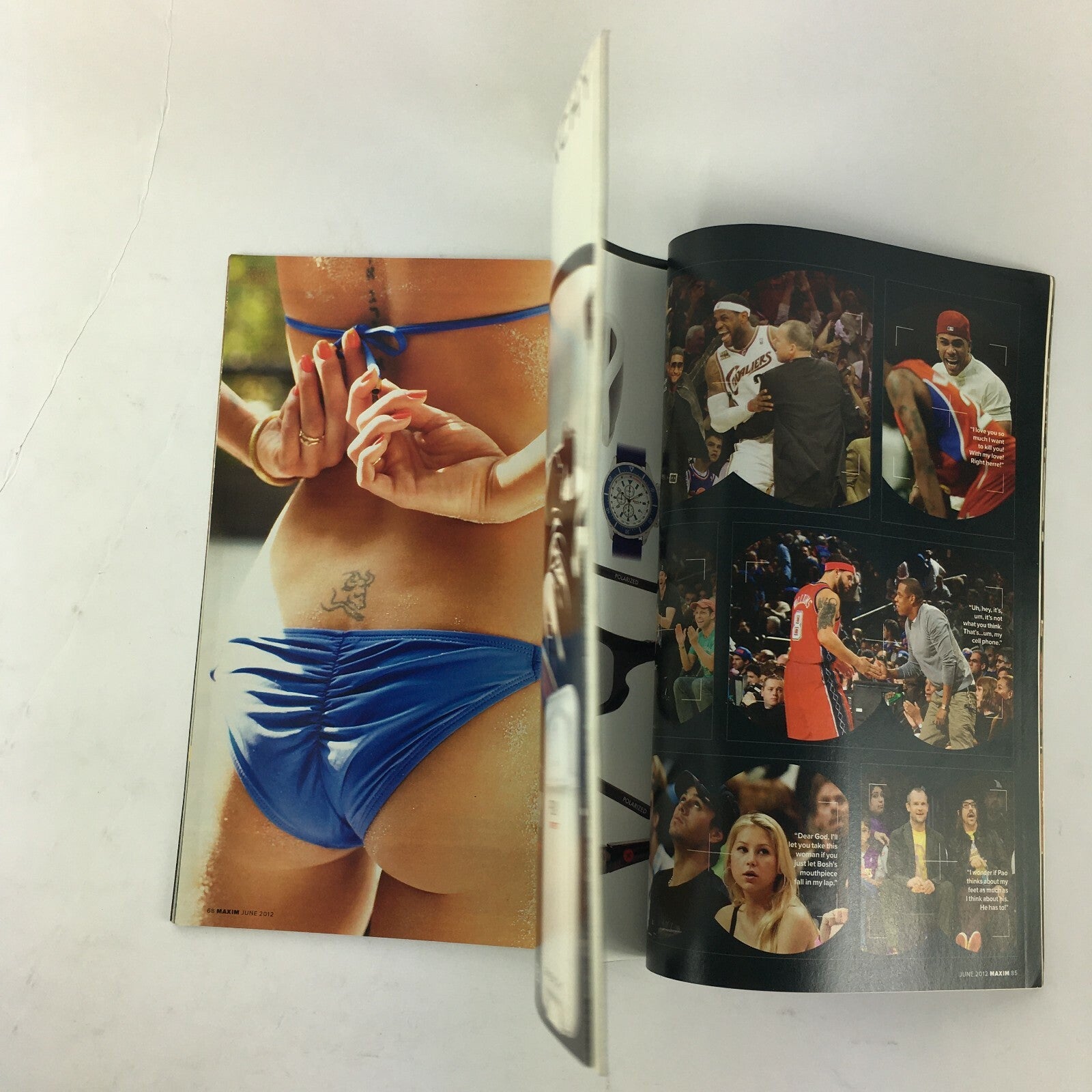 June 2012 Maxim Magazine Weapon of Mass Seduction High Octane Cocktails 