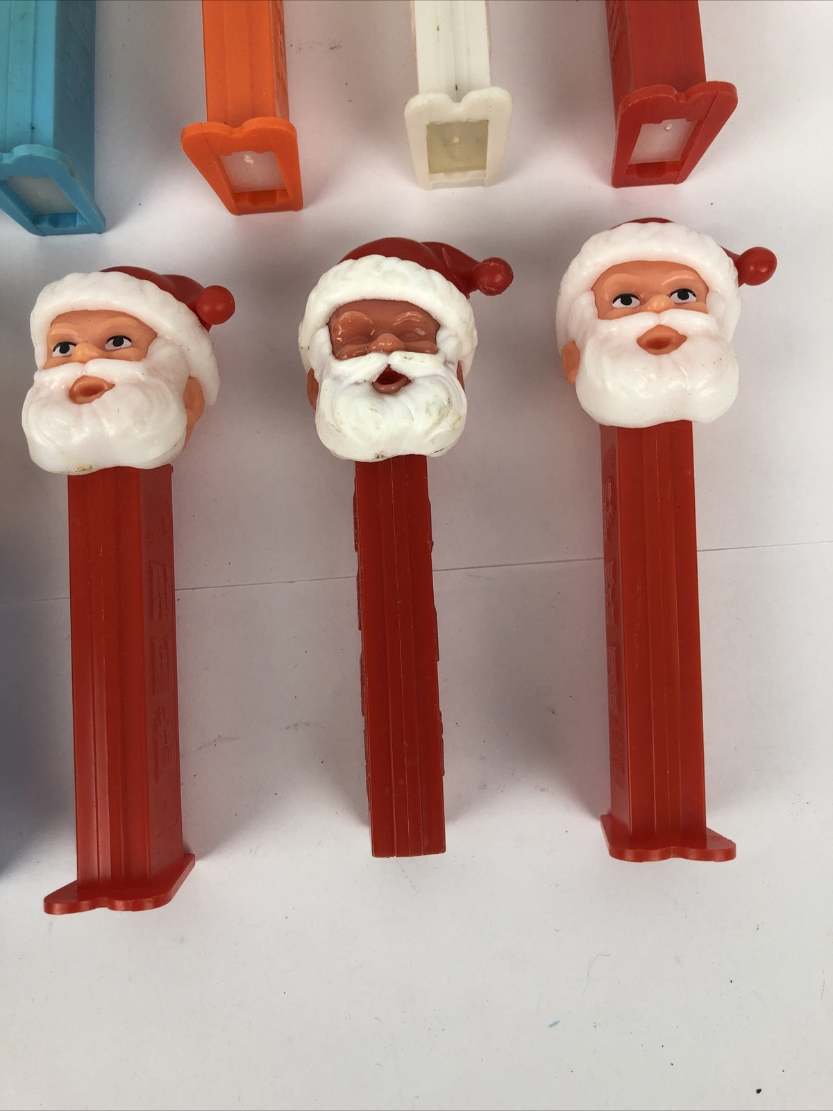 11 x VNTG PEZ Dispenser lot Star Wars Sponge Bob Santa Jack in the Box + More 