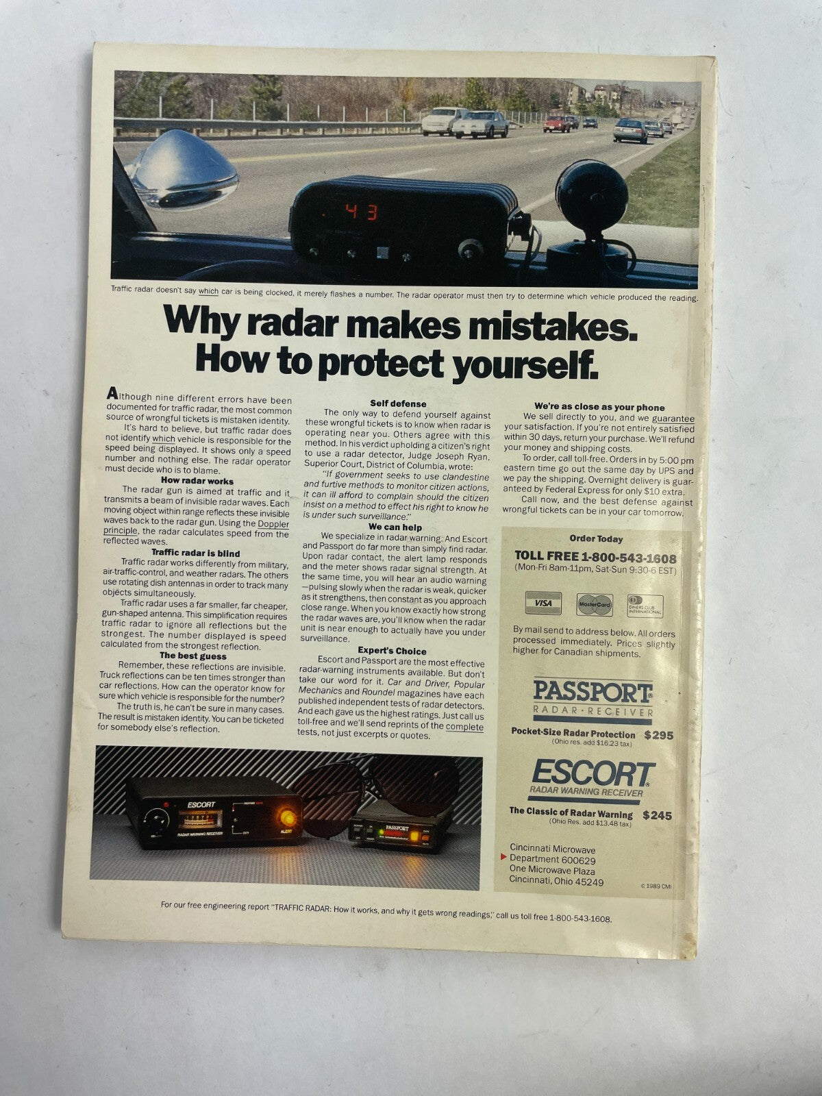 May 1989 Porsche Panorama Magazine
