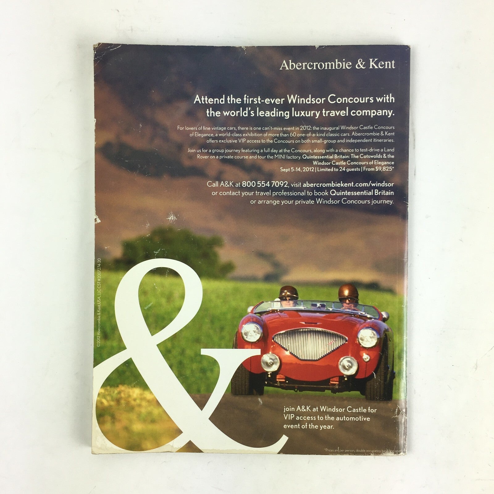 June 2012 Sports Car Market Magazine Porsche Power Andrea Zagato's 8V Brings