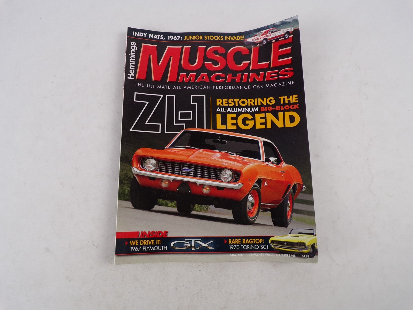 May 2009 Muscle Machines Magazine ZL-1 Restoring The All-Aluminum Big-Block Lege