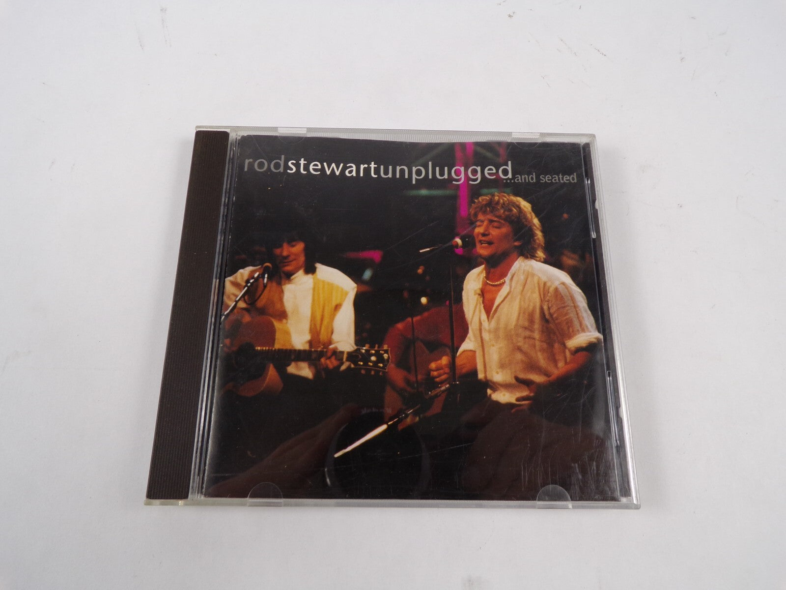 Rod Stewart Unplugged and Seated Hot Legs Maggie May Cut Across Shortly CD#47