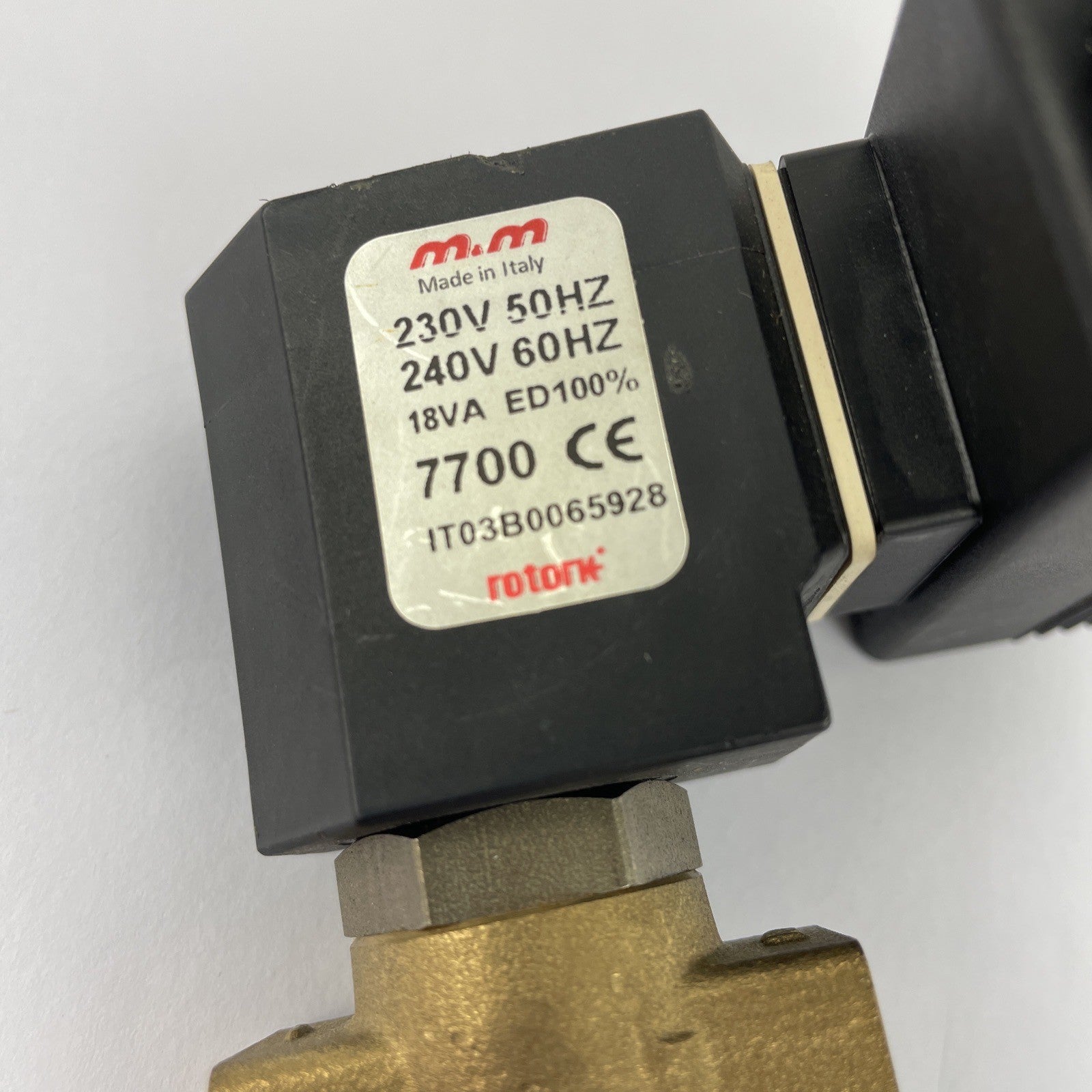 BURKERT 1078-1 ROHS W48LP 110-230V 50-60 Hz N M&M Solenoid Valve Coil Rotork 24