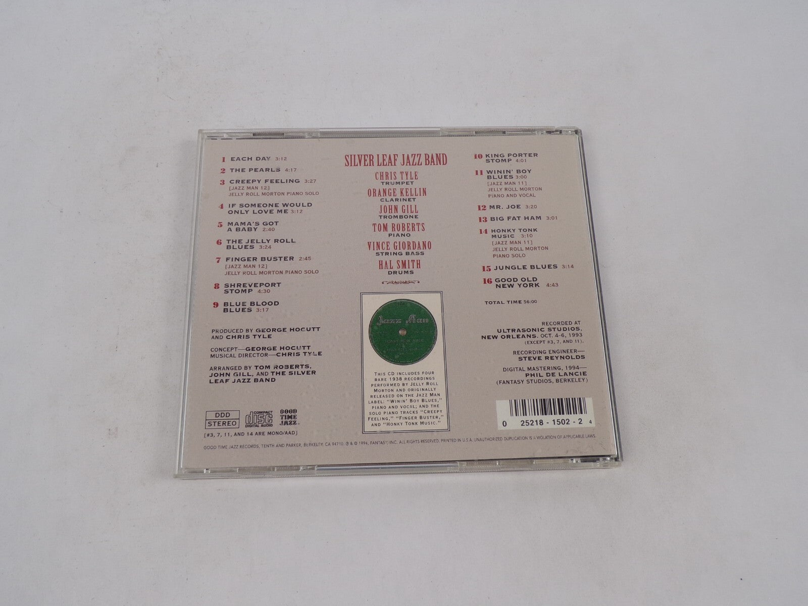 Silver Leaf Jazz Band Each Day The Pearls Mr.Joe Jungle Blues CD#71