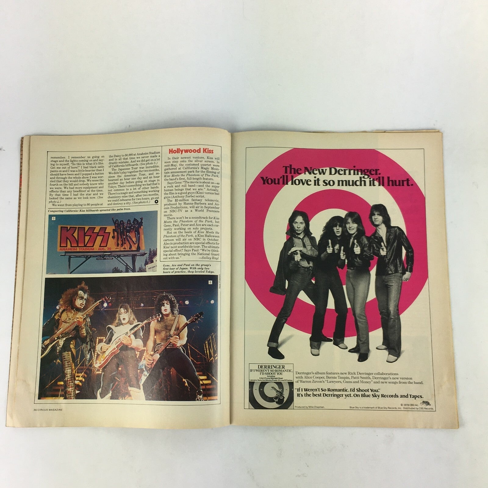 July 20,1978 Circus Magazine Foghat Kiss Photo History Hall & Oates Tom Petty