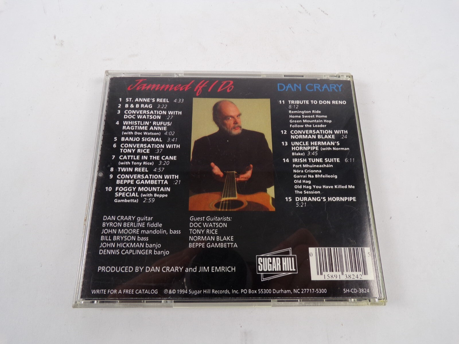 Dan Crary Jammed If I Do St. Anne's Reel B& B Rag Conversation With Doc CD#16
