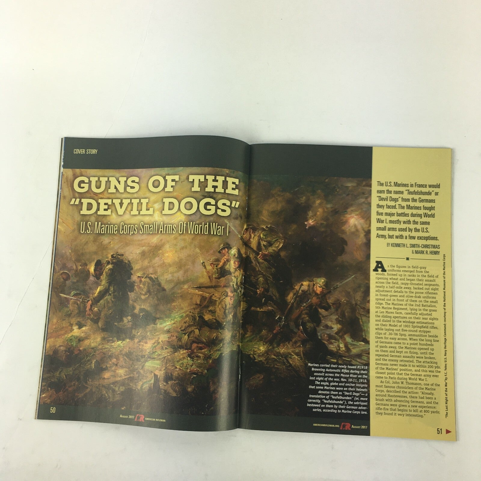 August 2017 American Rifleman Magazine Troubleshooting Rifle Accuracy .22 TCM