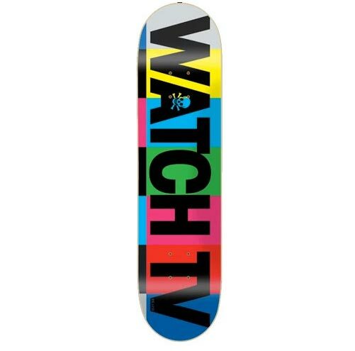 Death Watch TV Skateboard Deck - Death Skateboards 8.25 " with grip 