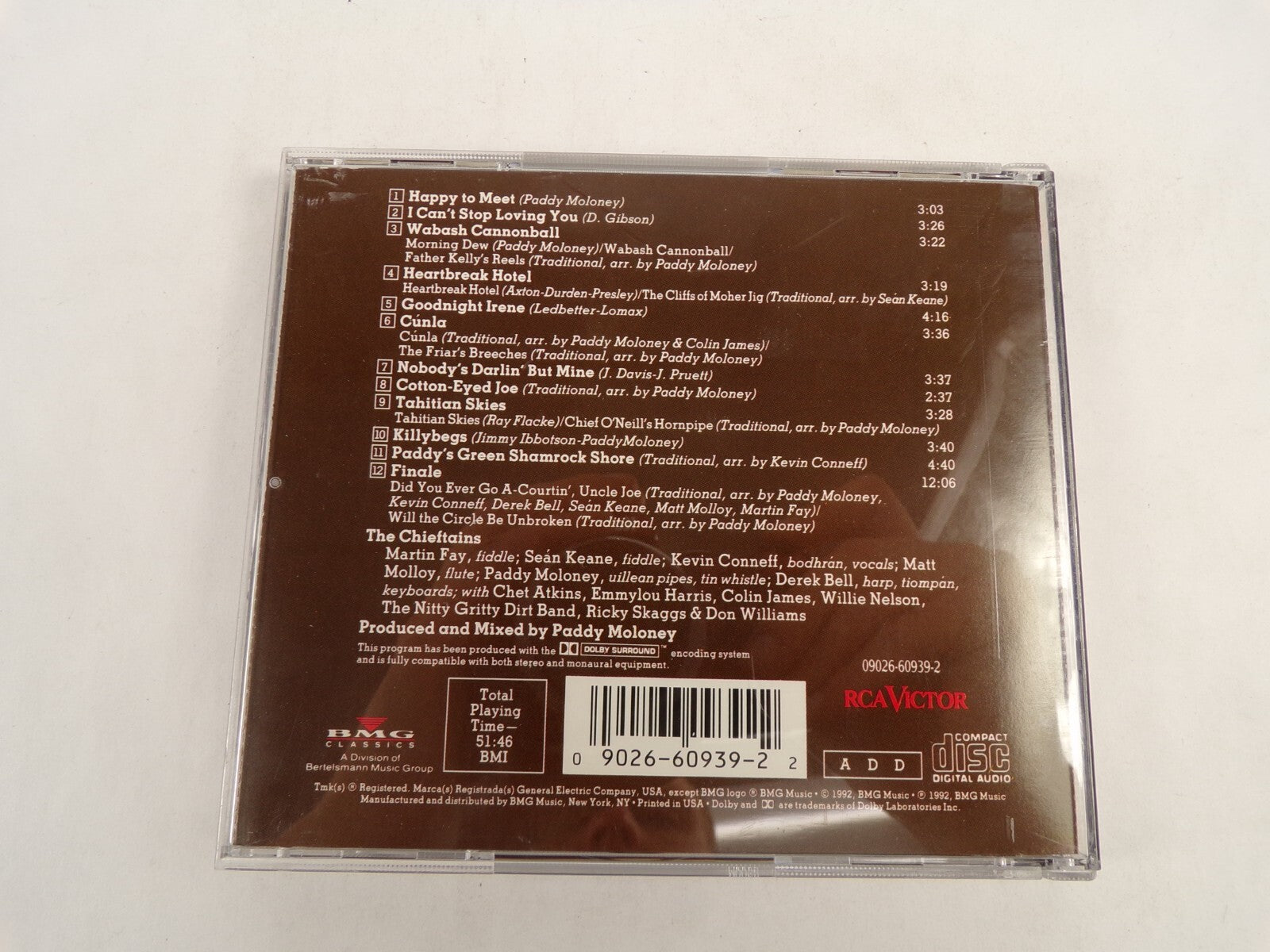 The Chieftains Another Country Happy to Meet Cunla Finale Killybegs CD#52