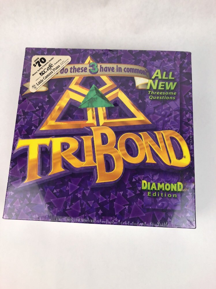 Tribond Diamond Edition Board Game 1998 FAST SHIPPING